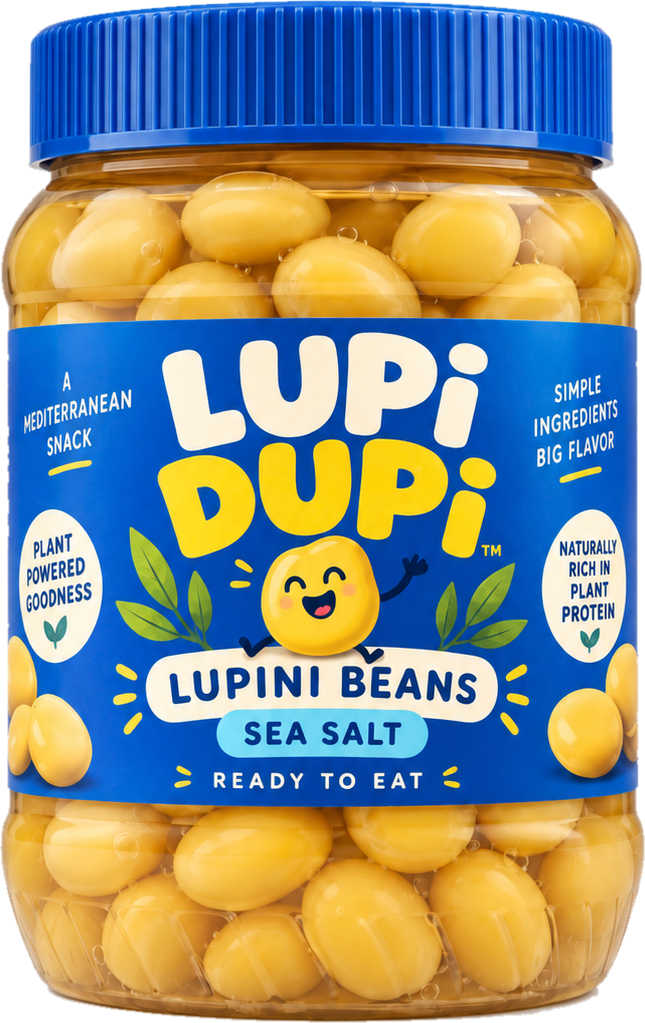 Lupi Dupi lupini bean jar